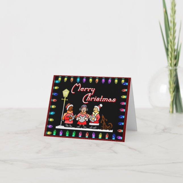 Carte de notes de Noël et de Noël (Devant)