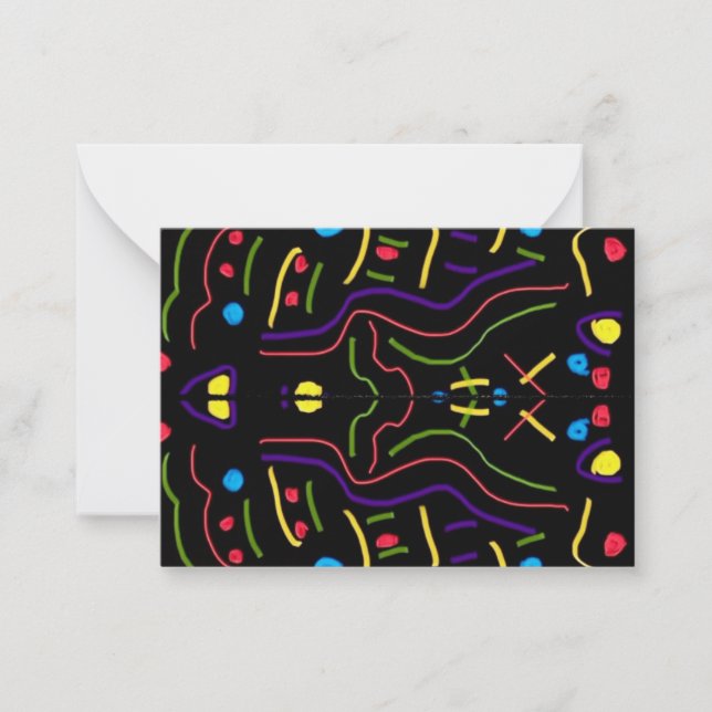 Carte de notes Jazzy (Devant)