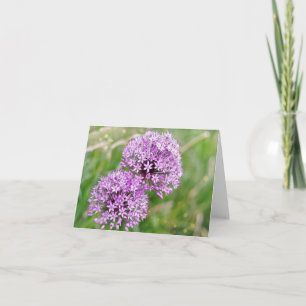 Carte de notes Magical Alliums