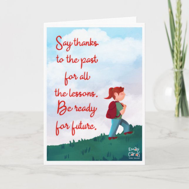 Carte de Nouvel An (Devant)