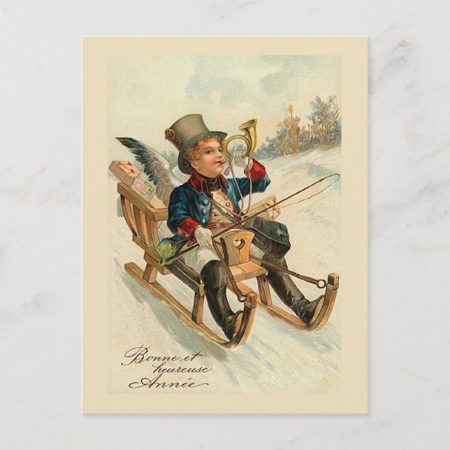 Carte de Nouvel An "Bonne et Annee" (Devant)