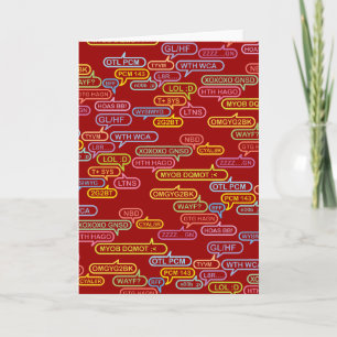 Carte de nuage de service de mini-messages