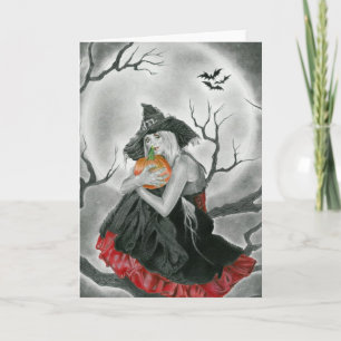 carte de nuit halloween
