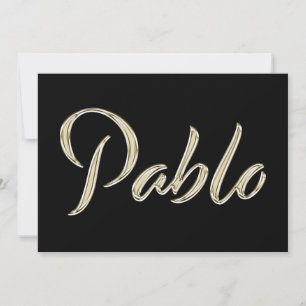 Carte de Pablo