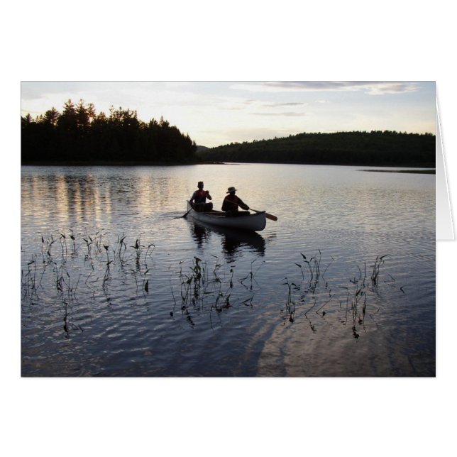 Carte de paix Algonquin (Devant horizontal)