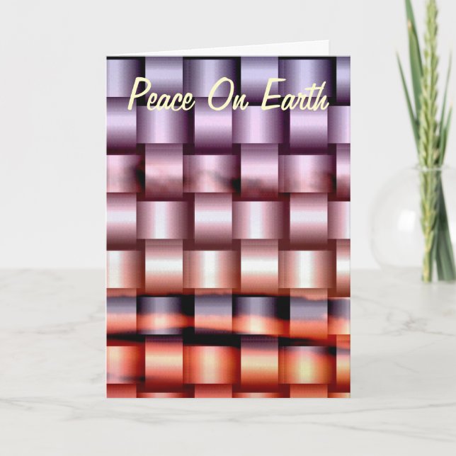 CARTE DE PAIX DE NOËL (Devant)