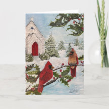 Carte de Paix d'Hiver