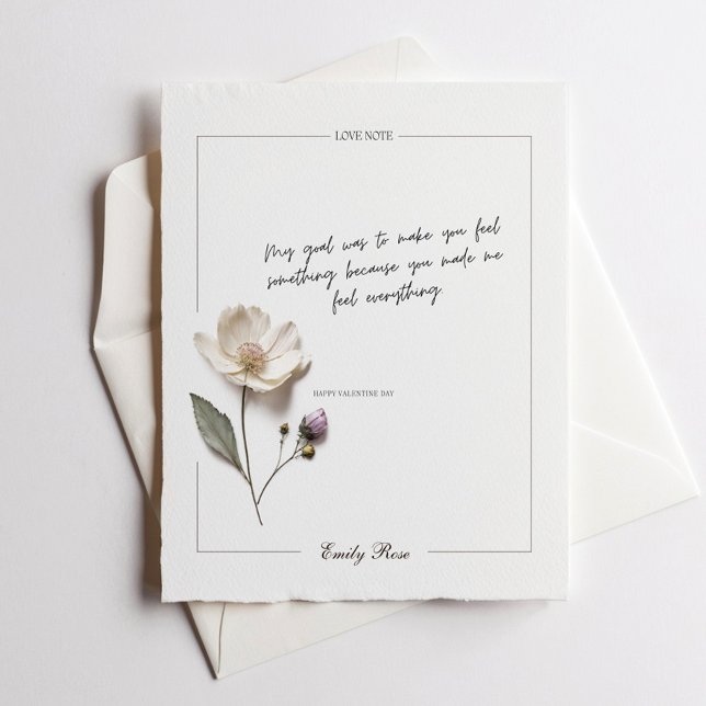 Carte de papier à lettres personnalisée à fleurs p (Créateur téléchargé)