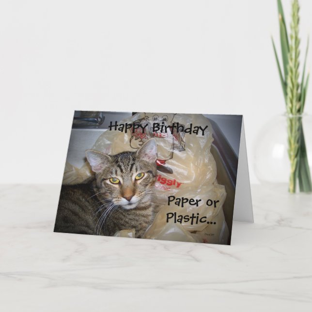 Carte de papier ou en plastique (Devant)