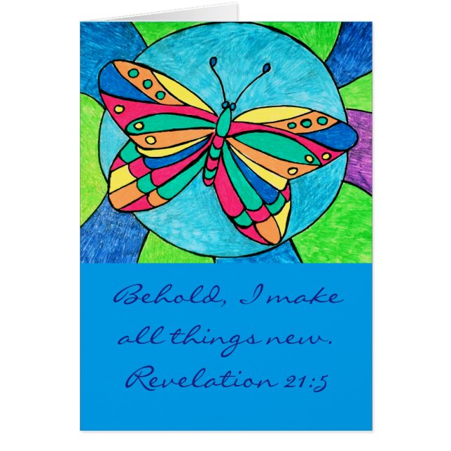 Carte de papillon (Devant)