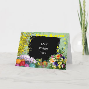 Carte de Pâques avec votre photo 