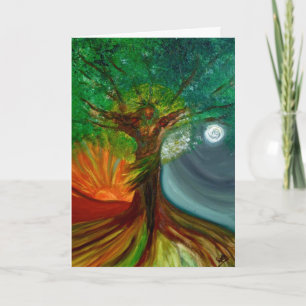 Carte de Pâques de "résurrection"