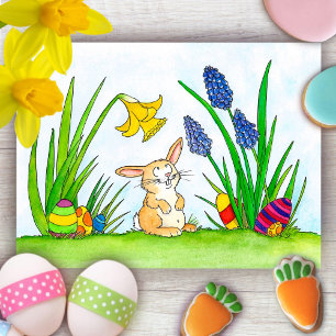 Carte de Pâques du lapin de Nicole Janes