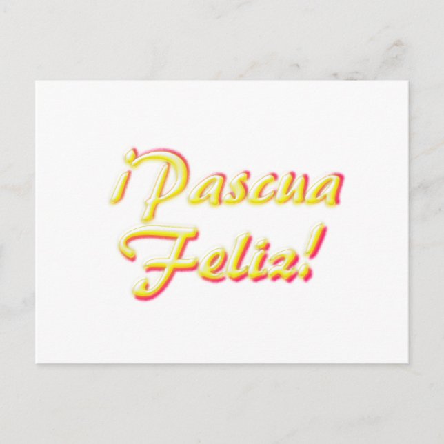 Carte de Pâques heureuse (Devant)