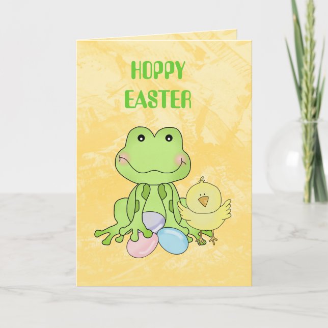 Carte de Pâques Hoppy (Devant)