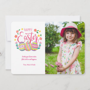 Carte de Pâques Joyeuses Pâques
