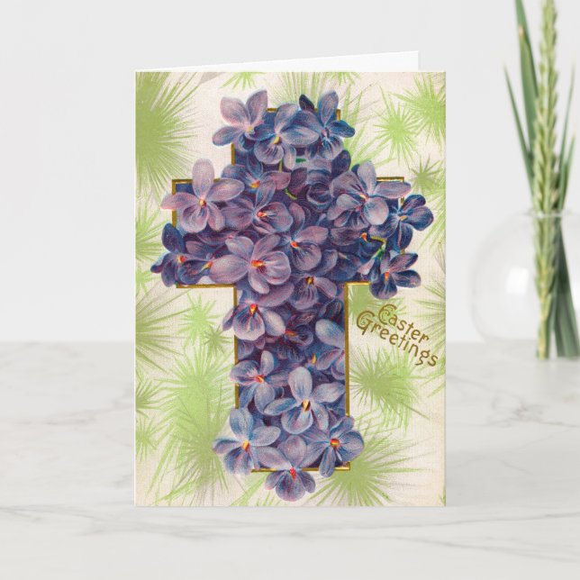 Carte de Pâques Vintage vers 1911 (Devant)