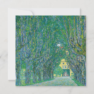 Carte de parc Gustav Klimt Avenue of Schloss Krame