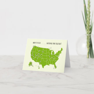 Carte de parc national