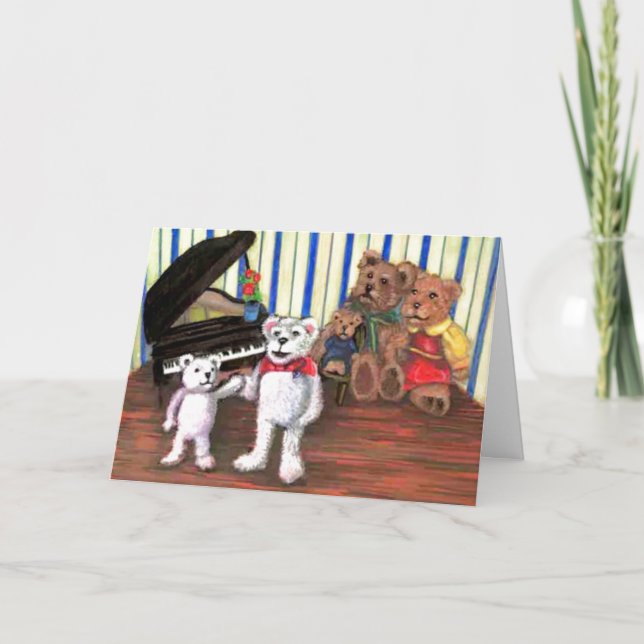 Carte de partie de piano (Devant)