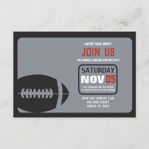 Carte de partie d'invitation de Mitzvah de barre