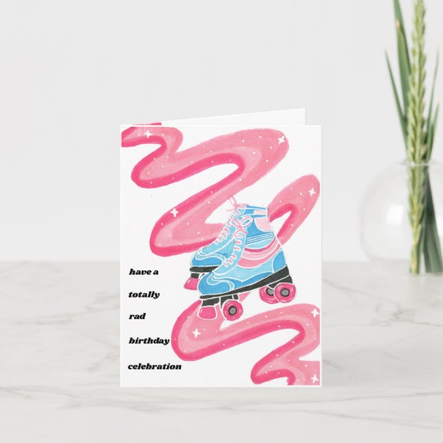 Carte de patinage à roulettes (Devant)