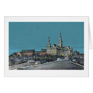 Carte de Paul McGehee "Georgetown - Healy Hall"
