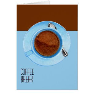 Carte de pause café