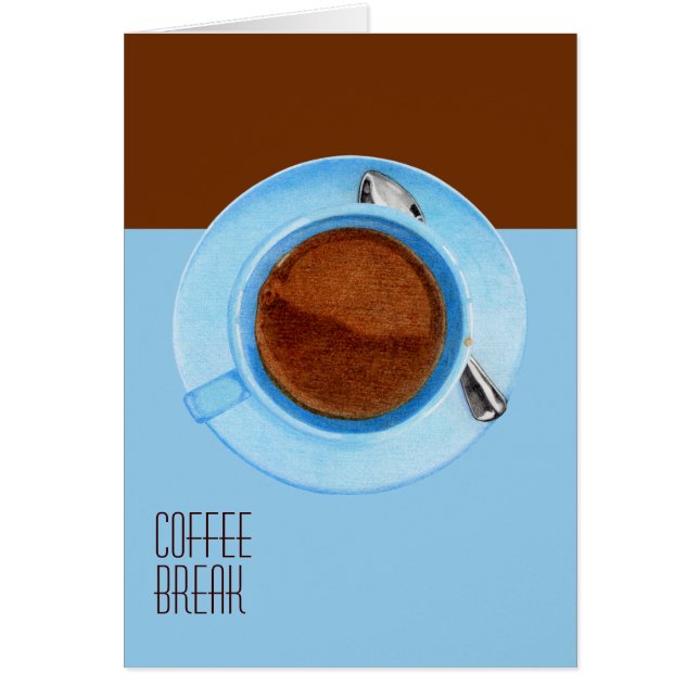 Carte de pause café (Devant)