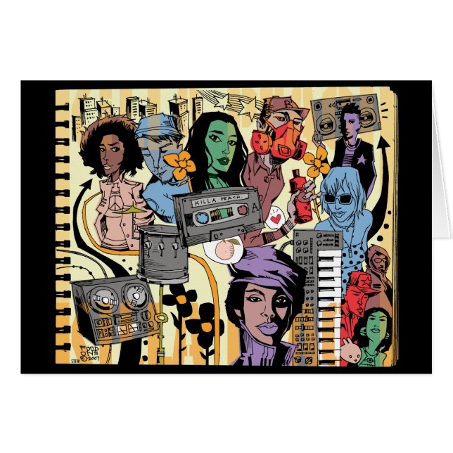 Carte de pêche de Killa (Devant horizontal)