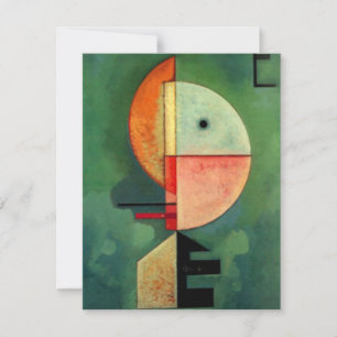 Carte de peinture Abstraite Kandinsky ascendante