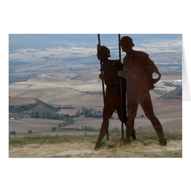 Carte de pèlerins (Devant horizontal)