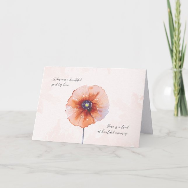 Carte de pensée sympathique de vous (Devant)