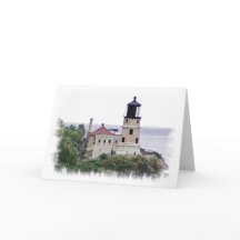 Carte de photo de Split Rock Lighthouse Minnesota