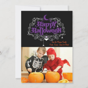 Carte de photo Halloween