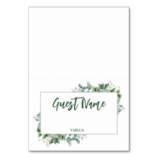 Carte de place Eucalyptus individuel