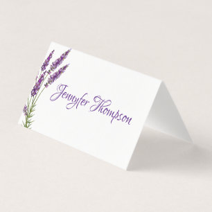 Carte de place Provence violette lavander