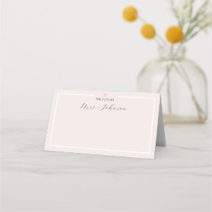 CARTE DE PLACEMENT 