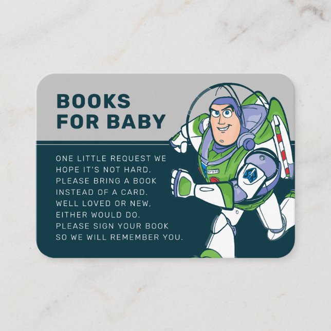 Carte De Placement 2 Infinity and Beyond Toy Story - Baby shower (Devant)