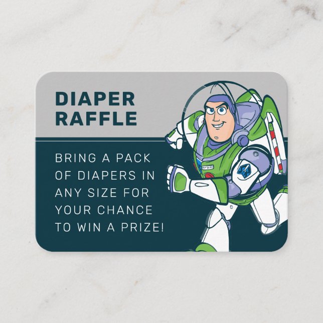 Carte De Placement 2 Infinity and Beyond Toy Story - Baby shower (Devant)