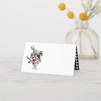 Carte De Placement Alice au pays des merveilles Rabbit