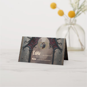 Carte De Placement Amour Éternel Gothique