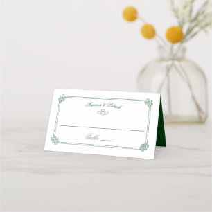 Carte De Placement Aquarelle Destination : Irlande