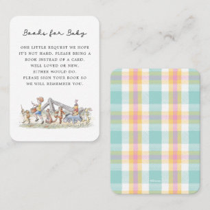 Carte De Placement Aquarelle Winnie les Pooh & Pals Livres pour bébé