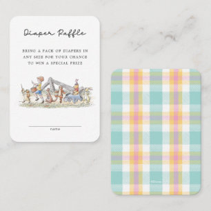 Carte De Placement Aquarelle Winnie l'Ourson et les Pals Raffin de co