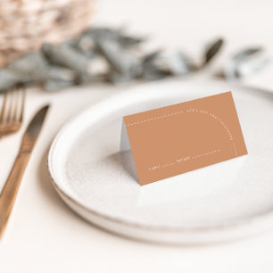 Carte De Placement Arch moderne rouille Boho Mariage invité