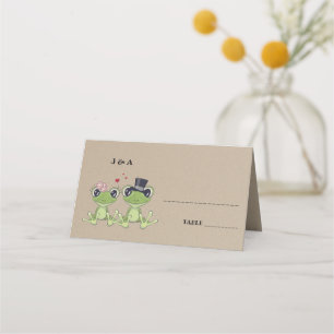 Carte De Placement Aujourd'hui dans Love Frog Mariage Table + Carte M