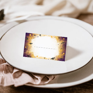 Carte De Placement Baby shower D'Halloween, Un Petit Baby shower De B