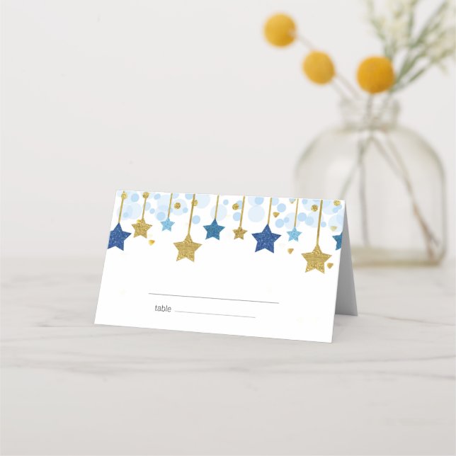 Carte De Placement Baby shower Twinkle Place card (Devant)