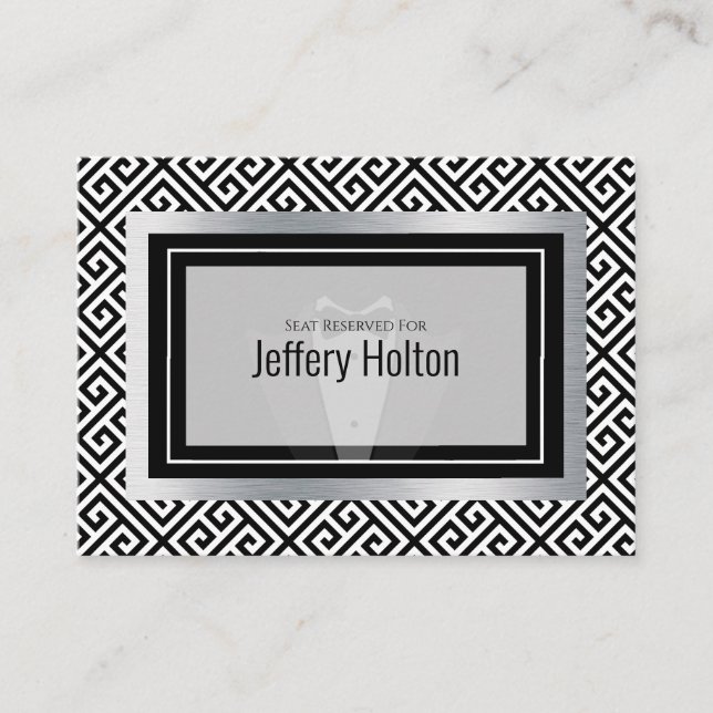 Carte De Placement Bachelor (Devant)